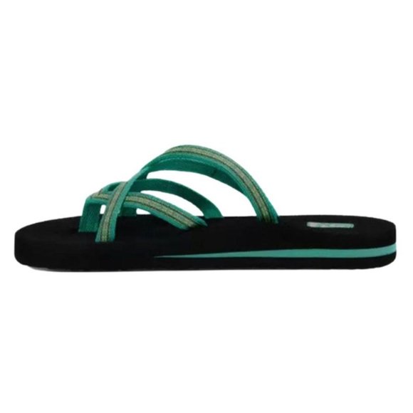 NWT Teva Lindi Sea Glass Mint Green Flip Flop - Picture 5 of 7